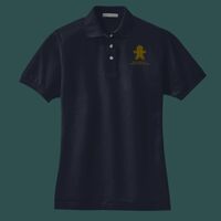 Women's Heavyweight Cotton Pique Polo Thumbnail