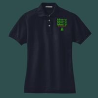Women's Heavyweight Cotton Pique Polo Thumbnail