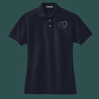 Women's Heavyweight Cotton Pique Polo Thumbnail