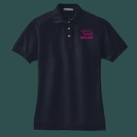 Women's Heavyweight Cotton Pique Polo Thumbnail