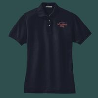 Women's Heavyweight Cotton Pique Polo Thumbnail