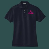 Women's Heavyweight Cotton Pique Polo Thumbnail