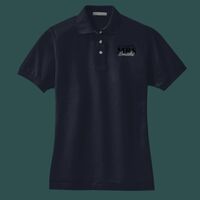 Women's Heavyweight Cotton Pique Polo Thumbnail