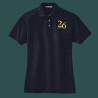 Women's Heavyweight Cotton Pique Polo Thumbnail