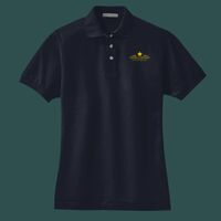 Women's Heavyweight Cotton Pique Polo Thumbnail