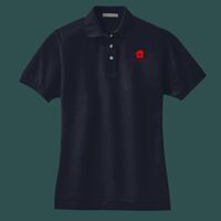 Women's Heavyweight Cotton Pique Polo Thumbnail