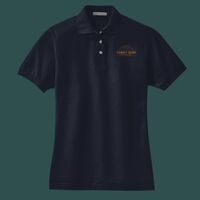 Women's Heavyweight Cotton Pique Polo Thumbnail