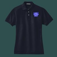 Women's Heavyweight Cotton Pique Polo Thumbnail