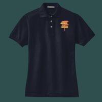 Women's Heavyweight Cotton Pique Polo Thumbnail