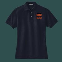 Women's Heavyweight Cotton Pique Polo Thumbnail