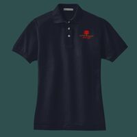 Women's Heavyweight Cotton Pique Polo Thumbnail