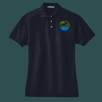 Women's Heavyweight Cotton Pique Polo Thumbnail