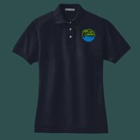 Women's Heavyweight Cotton Pique Polo Thumbnail