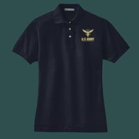 Women's Heavyweight Cotton Pique Polo Thumbnail