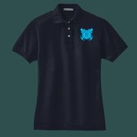 Women's Heavyweight Cotton Pique Polo Thumbnail