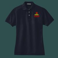 Women's Heavyweight Cotton Pique Polo Thumbnail
