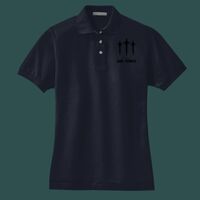 Women's Heavyweight Cotton Pique Polo Thumbnail