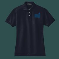 Women's Heavyweight Cotton Pique Polo Thumbnail