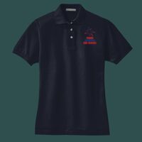 Women's Heavyweight Cotton Pique Polo Thumbnail