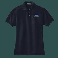 Women's Heavyweight Cotton Pique Polo Thumbnail