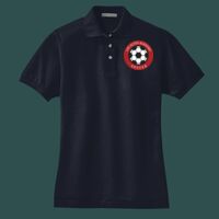 Women's Heavyweight Cotton Pique Polo Thumbnail