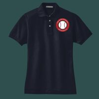 Women's Heavyweight Cotton Pique Polo Thumbnail