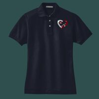 Women's Heavyweight Cotton Pique Polo Thumbnail