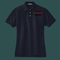 Women's Heavyweight Cotton Pique Polo Thumbnail