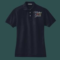Women's Heavyweight Cotton Pique Polo Thumbnail