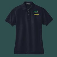 Women's Heavyweight Cotton Pique Polo Thumbnail