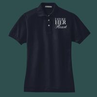Women's Heavyweight Cotton Pique Polo Thumbnail