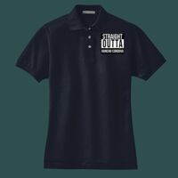 Women's Heavyweight Cotton Pique Polo Thumbnail