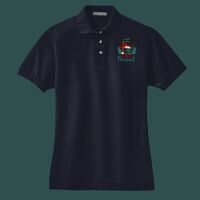 Women's Heavyweight Cotton Pique Polo Thumbnail