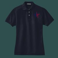 Women's Heavyweight Cotton Pique Polo Thumbnail
