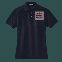 Women's Heavyweight Cotton Pique Polo Thumbnail