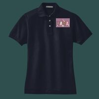 Women's Heavyweight Cotton Pique Polo Thumbnail