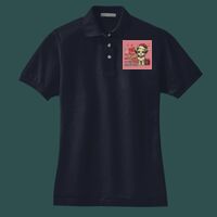 Women's Heavyweight Cotton Pique Polo Thumbnail
