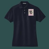 Women's Heavyweight Cotton Pique Polo Thumbnail