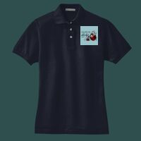 Women's Heavyweight Cotton Pique Polo Thumbnail