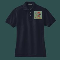 Women's Heavyweight Cotton Pique Polo Thumbnail