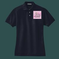 Women's Heavyweight Cotton Pique Polo Thumbnail