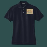 Women's Heavyweight Cotton Pique Polo Thumbnail