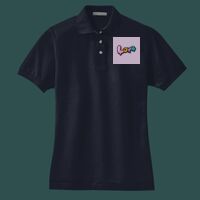 Women's Heavyweight Cotton Pique Polo Thumbnail