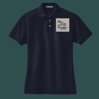 Women's Heavyweight Cotton Pique Polo Thumbnail