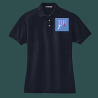 Women's Heavyweight Cotton Pique Polo Thumbnail