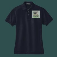 Women's Heavyweight Cotton Pique Polo Thumbnail