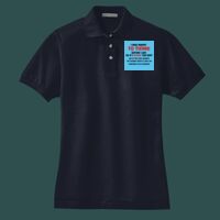 Women's Heavyweight Cotton Pique Polo Thumbnail