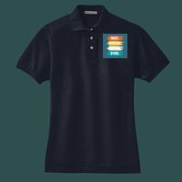 Women's Heavyweight Cotton Pique Polo Thumbnail