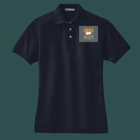 Women's Heavyweight Cotton Pique Polo Thumbnail