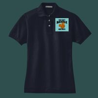 Women's Heavyweight Cotton Pique Polo Thumbnail